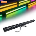 Popular Birthday Party IP 20 85W 24* 3W RGB 3in1 LED DMX Mode Wash  Wall  LightsDJ Disco Stage Lighting