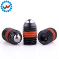VCN513 Carbon Steel Hexagon Spring Plunger Fastener with Load Bearing Spring Pin