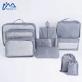 Custom Polyester Zipper Closure Unisex Travel Organizer Bags Large Capacity Luggage Packing Cubes Waterproof Laundry Storage Bag
