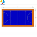Indoor/outdoor Roller Skating Interlocking Flooring Hockey Court Floor Tile