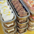 Oven Safe Baking Cupcake Box Nonstick Golden Coated Metal Foil Cups for Food Catering with Lid