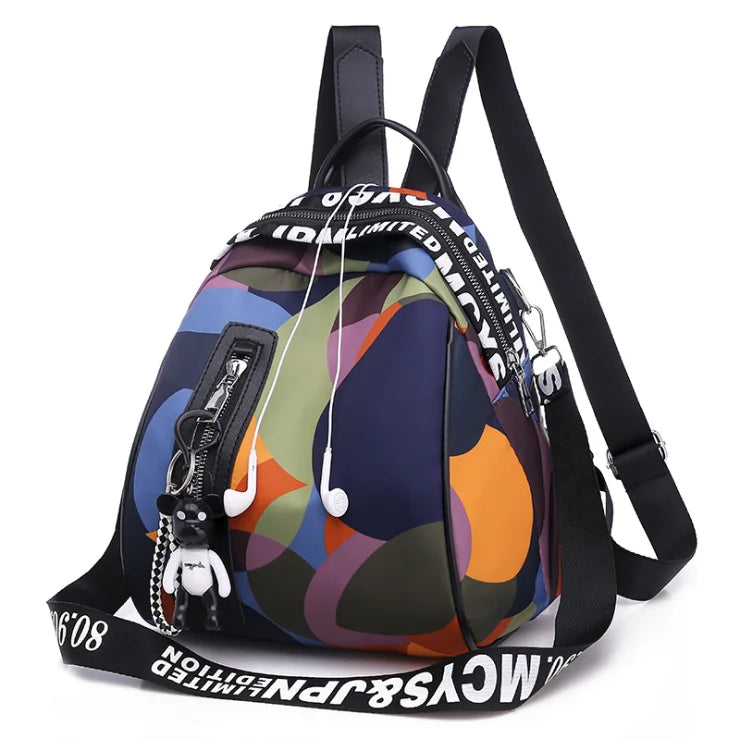 Sports Personality Popular rainbow Backpack Handbag for Girls Shopping