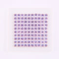 VOAINO 1.5mm 2 Carat Light Purple Melee Nature Sapphire Loose Gemstone for Jewelry