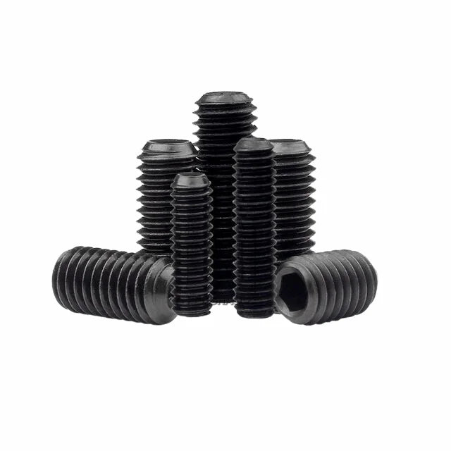12.9 Grade Hexagon Socket Set Screw Headless Hexagon Socket Concave End Screw M2 M3 M4 M5 Grub Screw