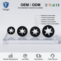 Carbon Steel 65Mn Push on Round Shaft Starlock Retaining Washer for Shaft