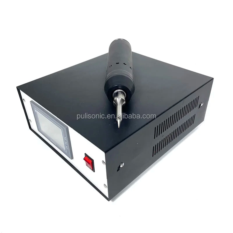 Handheld Tool Head Ultrasonic Cutter 28Khz Fabric Labels Cutting Machine Plastic Product Ultrasound Cutting Device