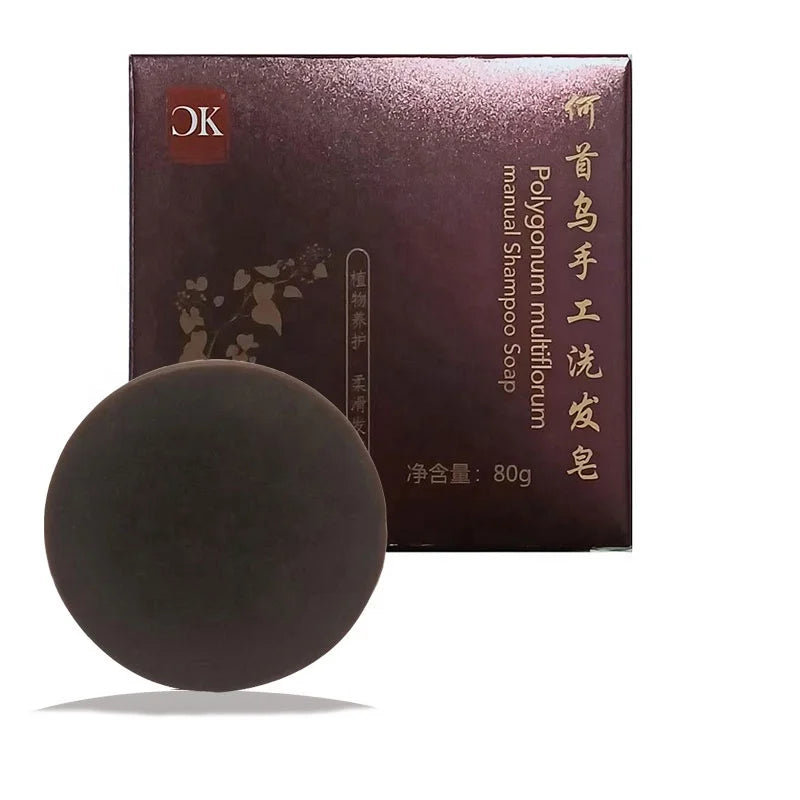 Moisturize Repair Hair/ Hair Growth /Prevent Lost/Anti-Dandruf Polygonum Multiflorum Hair Care Bath Supplies Handmade Soap