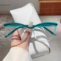Wholesale Ladies Glasses Men's Eyewear Design Glasses Newest Ladies Computer Anti Blue Light Retro Optical Frame