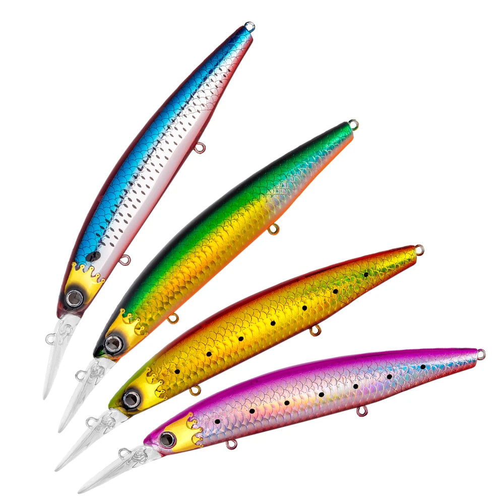HONOREAL Flydiver 125mm Wholesale Bait Fishing Lures Minnow Lure Artificial Saltwater Hard Fishing Baits