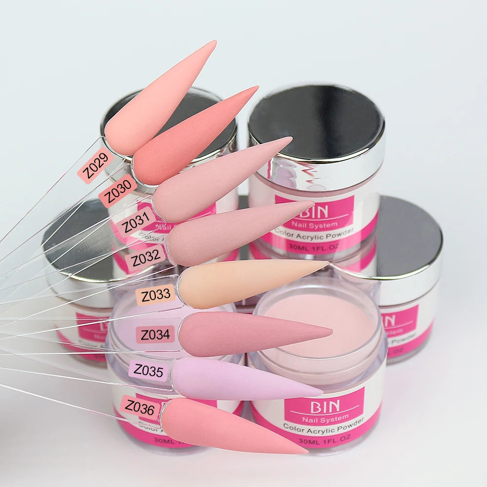 Multifunctional Colored Coloured Acrylic Powder for Nail Salon