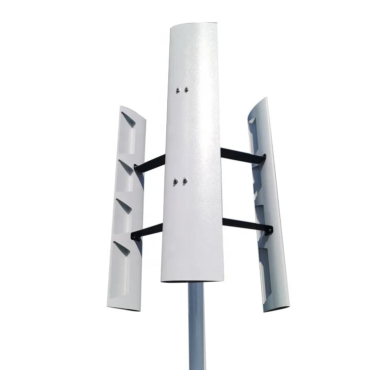 Home Roof 400w 600w Permanent Magnet Free Energy Vertical Axis 12v/24v/48v Wind Turbine Generator