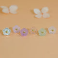 Intellectual Elegant Temperament Generous plum Blossom Accessories Earrings Stud Ear Accessories Female Women Girls