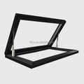 Latest Design Modern Aluminum Alloy Laminated Tempered Glass Heat Insulation Flat Roof Swing Skylights for Homes