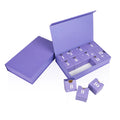 Wholesale Stock Advent Calendar Box 12 Day Purple Natural Skincare Set Vegan Christmas Gift Women for Packaging Box