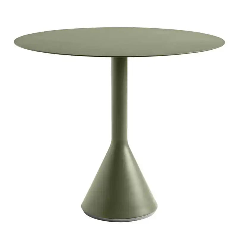 Simple Leisure Outdoor Furniture Set Garden Cafe Cake Shop Green Outdoor Dining Waterproof Metal Table Chair Set