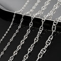 Custom Non-Tarnish Pig Nose Chain Roll Stainless Steel Permanent Jewelry Chains for Women Belly Belt Thigh Chain Jewelry Making
