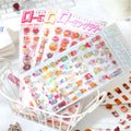 6 Stickers Per Pack Roaming Rally Series INS Life Handbook DIY Material Decorative Stickers 4 Types