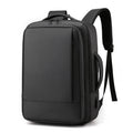 National Convertible Backpack Briefcase Expandable Travel Laptop Bag with USB & Waterproof Feature for Airplane Travel