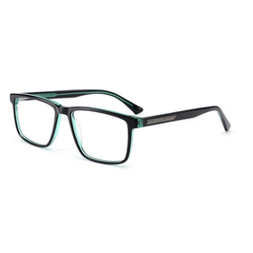 FH2256 New Arrival Acetate Unisex Optical Frame Glasses Anti-Reflective Rectangle