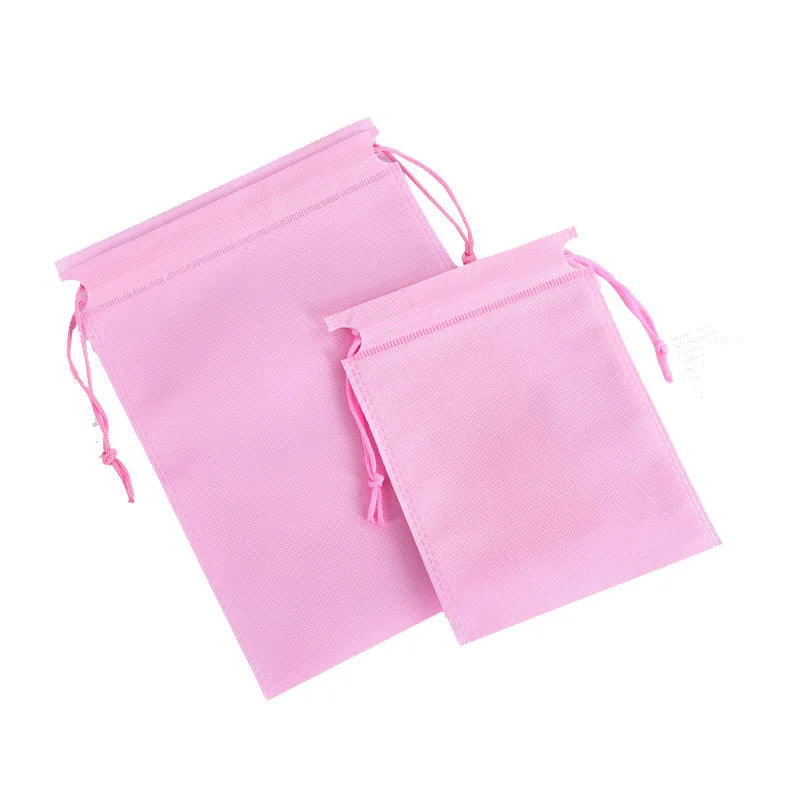 Wholesale Custom Printing Logo PP Non Woven Shopping Bag T Shirt Grocery Bag Non Woven Drawstring Shopping Bag