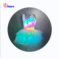 Wholesale of Women's Deep V Luxury Short Skirts and LED Custom Fashion
