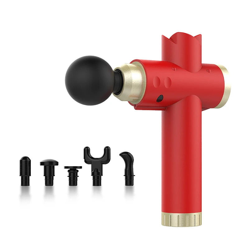 Mini Electric Deep Impact Muscle Relaxation Gun Fitness Equipment for Household Use Battery Powered Fascia Gun