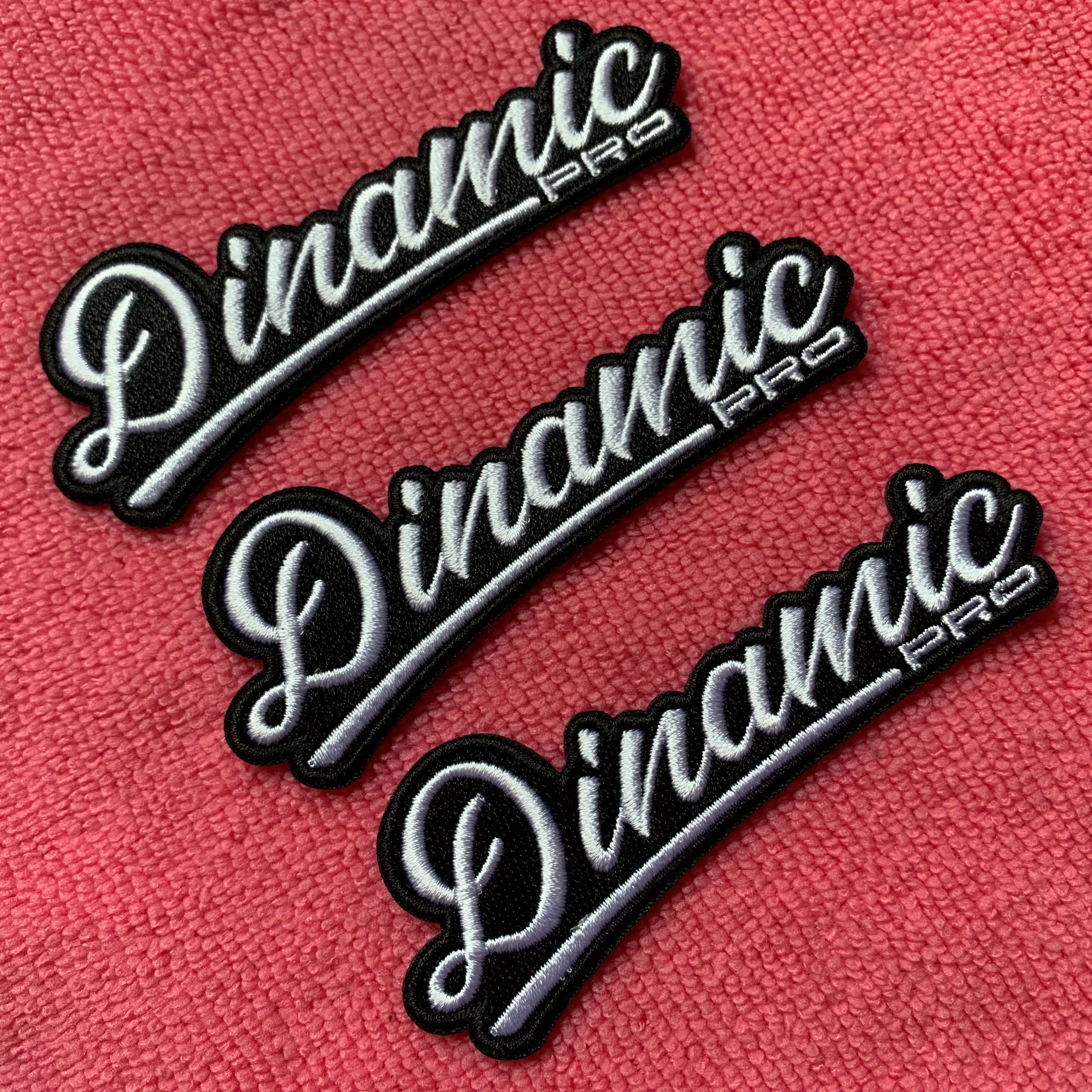 Cut Out 100% Full Embroidery Logoiron on Backing 3D logo Embroidery Patch for Uniform