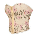 Vintage Party Women Corset Top New Print Butterfly Pattern Slimming Shapewear Para Mujer Lace up Corset