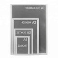 Factory OEM A1A2A3A4 Size Poster Frame Snap Frame Promotional Display Board