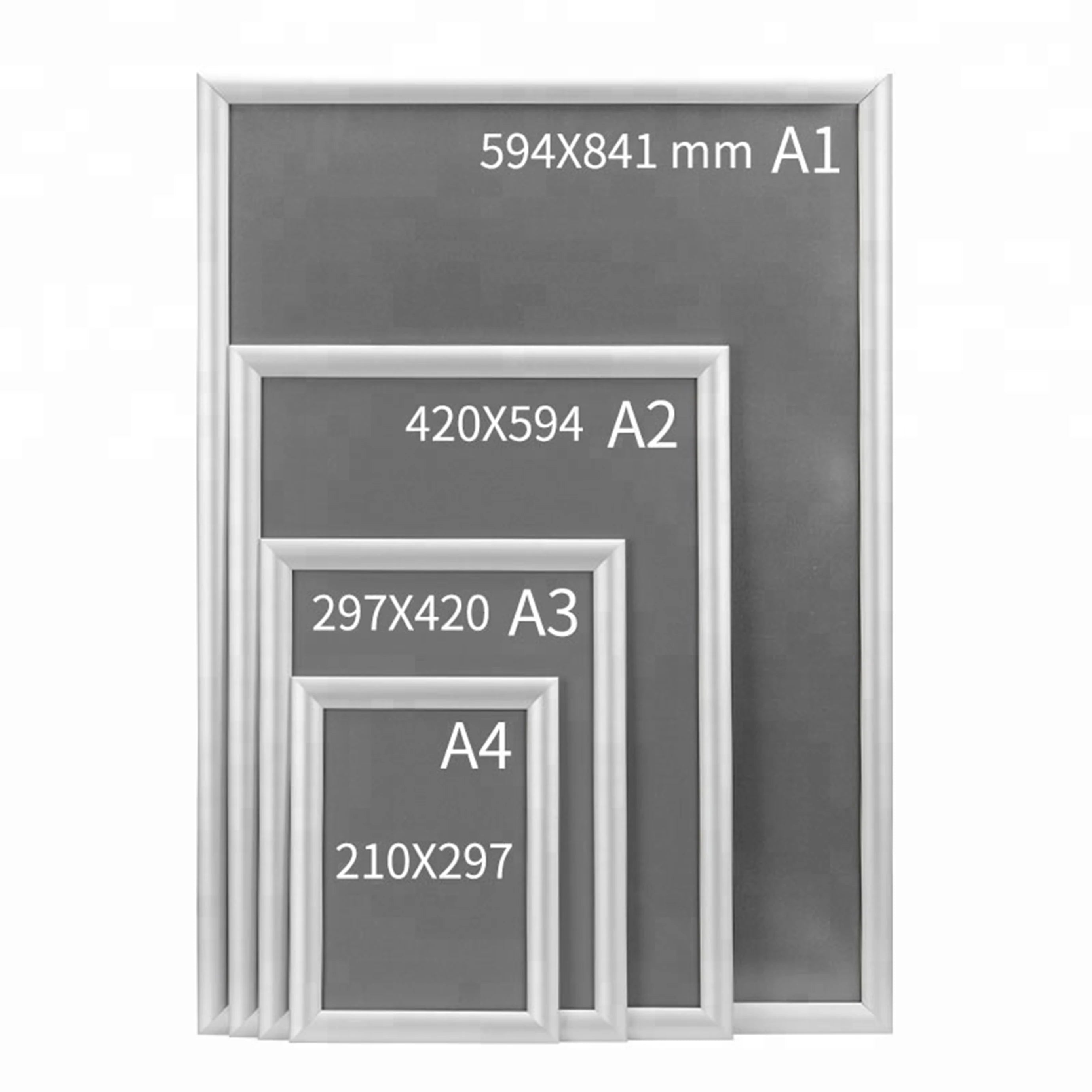 Factory OEM A1A2A3A4 Size Poster Frame Snap Frame Promotional Display Board