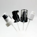 Factory Wholesale 22mm 28mm 31mm 38mm Push Pump with As Cap clear or Black Color Treatment Design Lids Bottle Caps & Closures