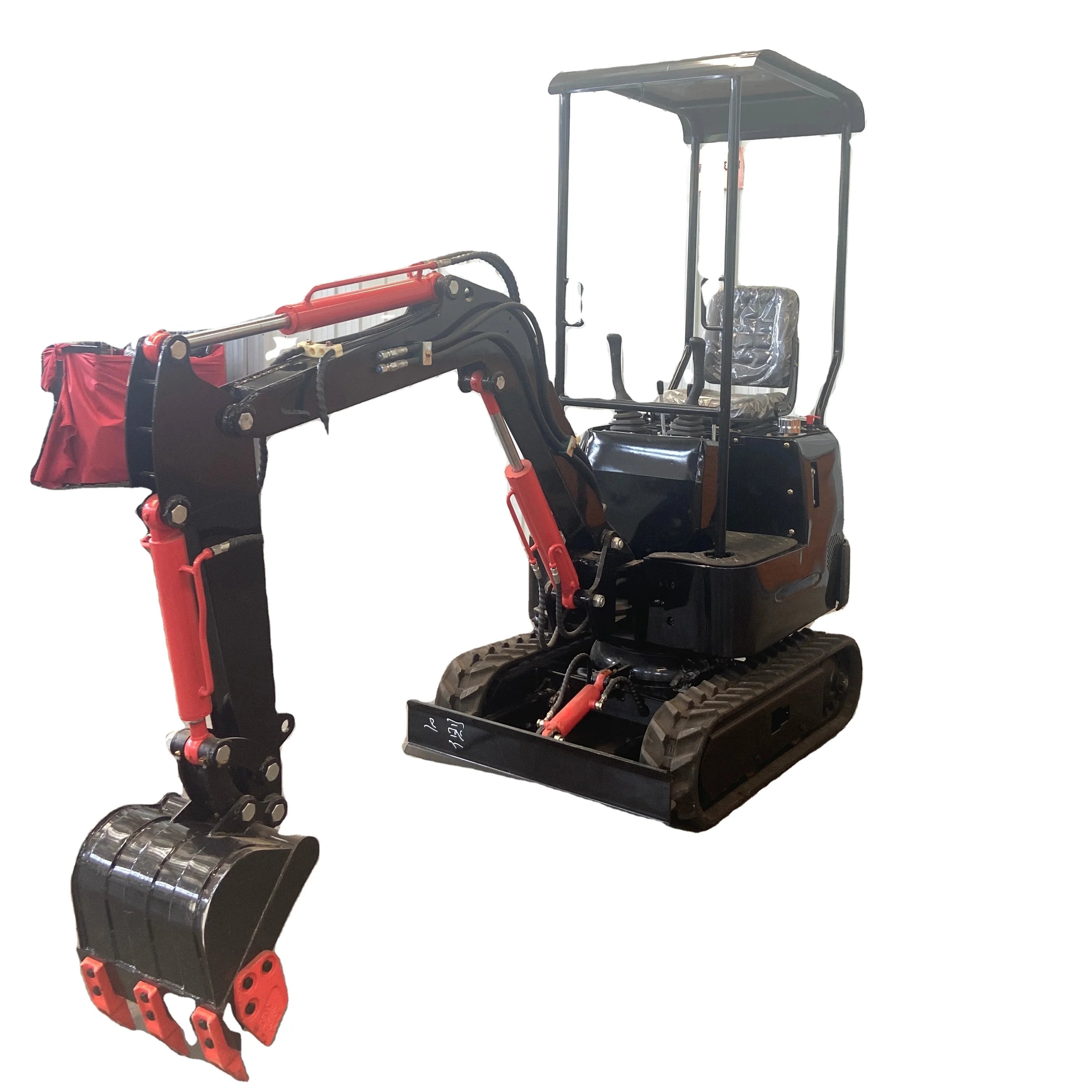 Free Shipping 1.5 Ton Mini Excavator EPA Engine 1 Ton Hydraulic Farm Small Excavator Crawler Micro Digger  for Sale
