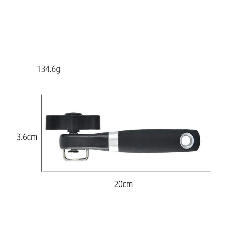 2026 Strongest Customizable logo Stainless Steel Electric Can Opener Safe Tin Manual Can Opener for Kitchen