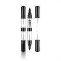 Customization Empty Nail Art Pen Screw Cap Scratch Repair Painting 11ML 3 In1 Double Point Plastic Soft Squeeze Screen Printing