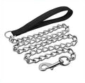 Custom Dog Leash with Stainless Steel Pet Chain Handle Twisted Metal Welded Transmission Chain for Big Dogs