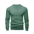 Autumn and Winter Men's Casual Pullover Sweater Solid Color Turtleneck Knit New Style