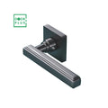 Doorplus Modern Zinc Alloy Pull Handle with Safety Lever for Hotel Apartment Doors-Easy Installation 5 Year Warranty