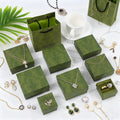 A1 Wholesale Vintage Rigid Bracelet Ring Gift Cardboard Paper Jewelry Packaging Box With Lid