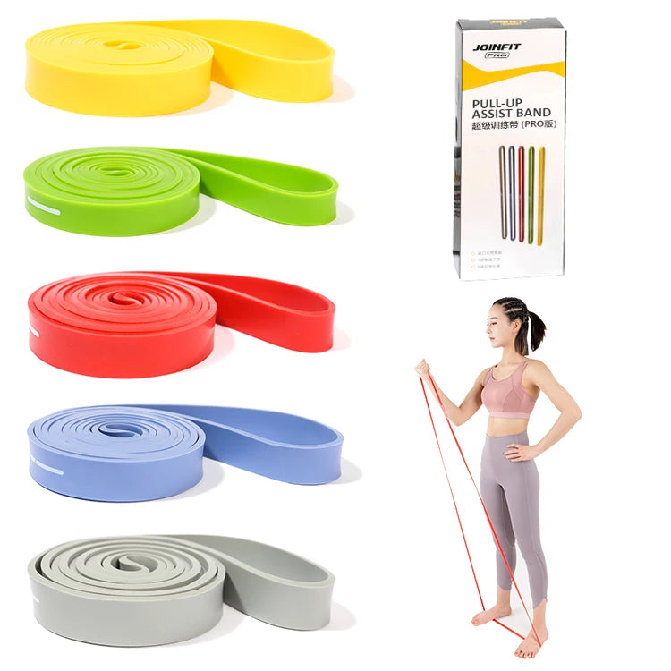 JOINFIT X.R.003 Resistance Latex Pull up Bands 5 Set Exercise Physical Therapy Eco-Friendly Durable Waterproof MegaBDM