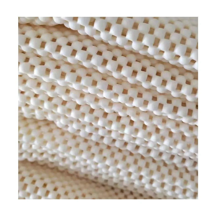 Kitchen Shelf Liner /Free Custom Pvc Coated Wire Mesh Polyester Mesh Pvc Coated Color Mesh Fabric/Anti Slip PVC Foam Rug Pad