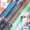 New Fashion Linen Soft Printed Fabric Satin Fabric Digital Printing for Kids Clothing Fabric