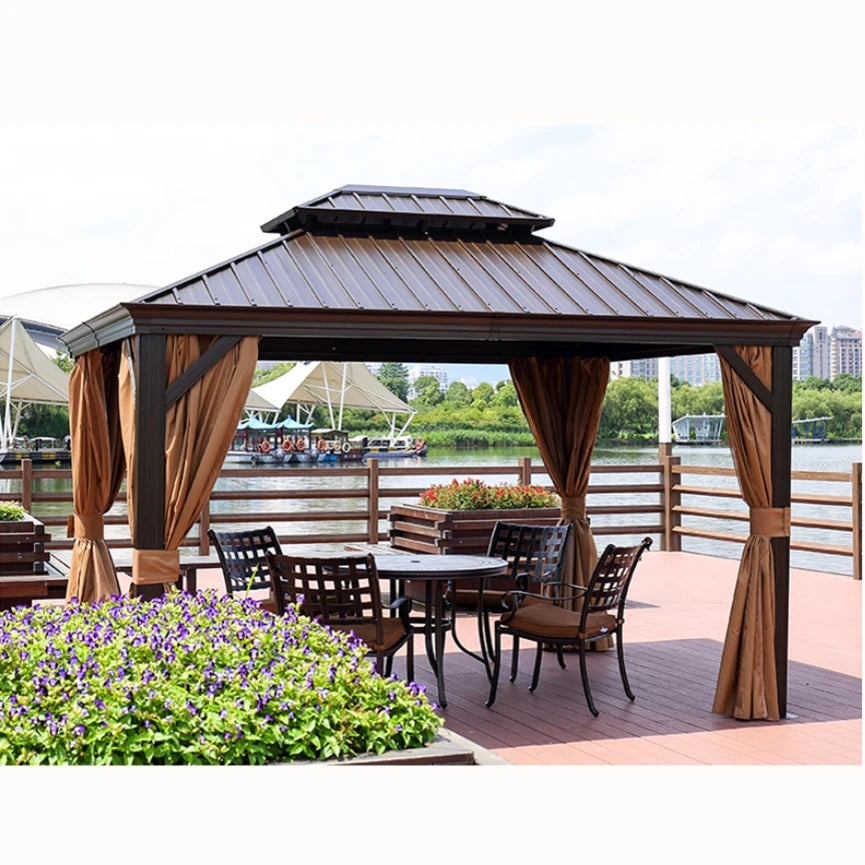 Youya Professional Enclosed 10 X 12 Custom Outdoor Easy up Heavy Duty Party Wind Gazebo with CE Certificate