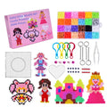 Wholesale Non-toxic DIY 5mm Iron Fuse Colorful Hot Melt Beads Set Plastic Educational Stitching Puzzle Toys Fuse Beads for Kids