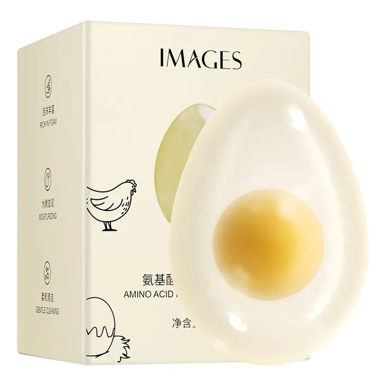 Hot Selling Cute Design Cleaning Body Soap Egg Whitening Cleaning Body Bath Soap