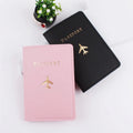 Hot Selling Personalized Travel Passport Holder Custom Pu Leather Wholesale Passport Holders