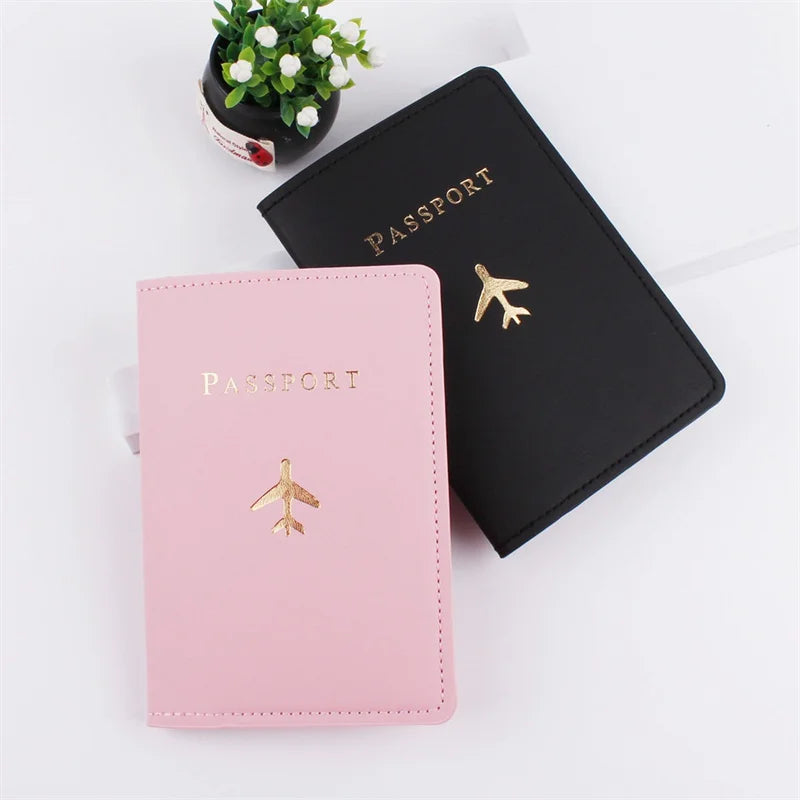 Hot Selling Personalized Travel Passport Holder Custom Pu Leather Wholesale Passport Holders