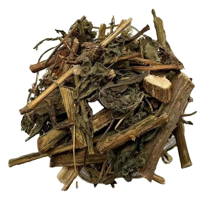 Chou Ling Dan Cao Raw Dried Sliced Stem Leaf Wingedtooth Laggera Herb for Sale