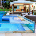 100mm Thick Spa Above Ground Acrylic Pools/warm Water Sunken Plexiglass Pool