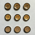 Custom Designer Vintage Resin Luxury 4-Hole Eco-Friendly Nickle-Free Pearl Effect Engraved Flatback Shirt Buttons Custom Colors