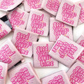 Personalized Custom Clothing Text Symbol Tags Sewing Woven Labels Handmade Sew in Label